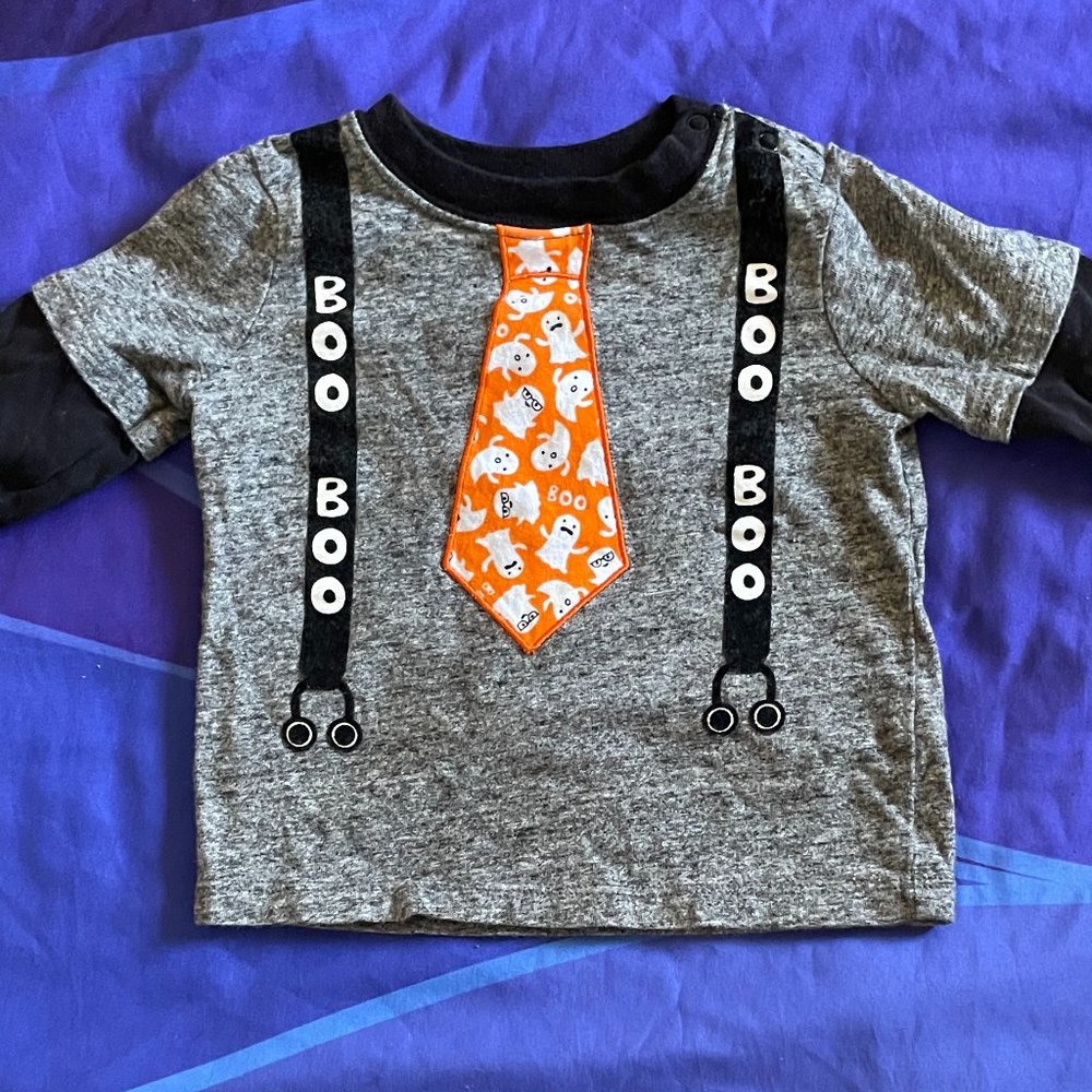 🔥6/$10🔥 Koala Kids Long-Sleeved Baby Shirt, 3-6 Months, Halloween